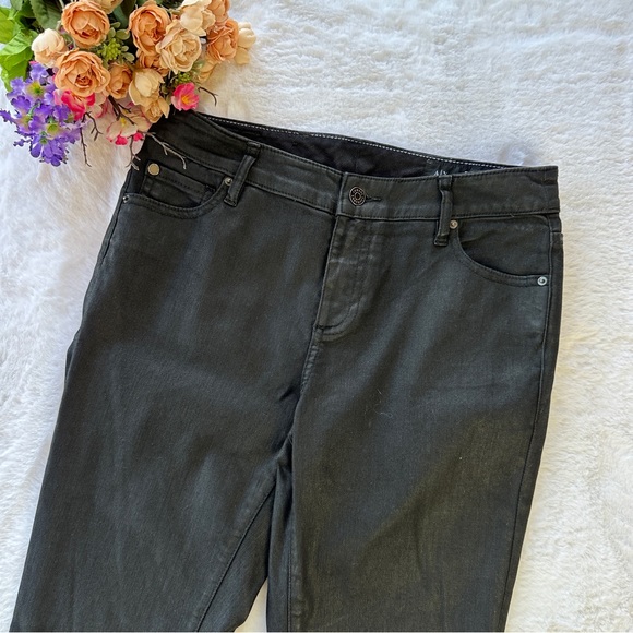 A/X Armani Exchange J01 Super Skinny Coated Black Jeans 29 - Picture 5 of 11